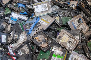 Secure Shredding and Recycling Hard Drive Shredding